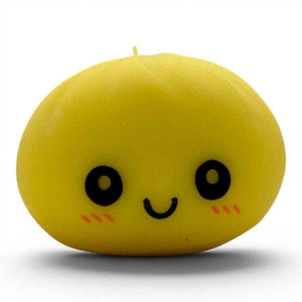 Rainbow Mystery Neon Bun Squishy Toy – 12ct Kawaii Sensory