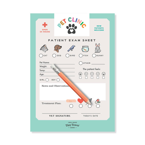 Inklings Tiny Town™ Play Notepad - Pet Clinic