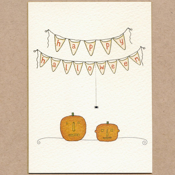 Halloween Greeting Cards Set