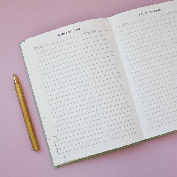 Reading Journal (Original): Blue