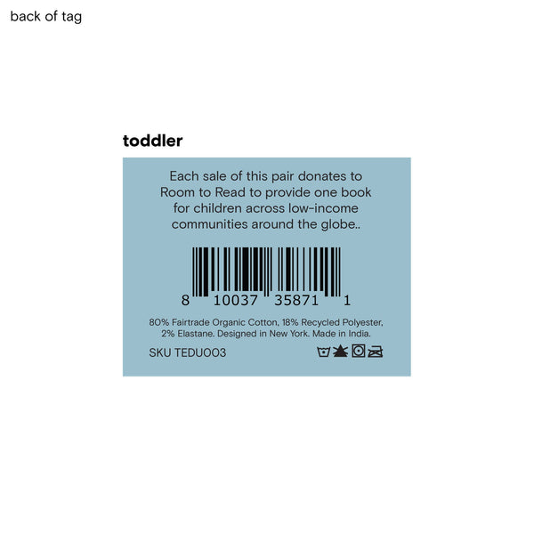 Kids Socks that Give Books | Green Dinosaurs: Toddler