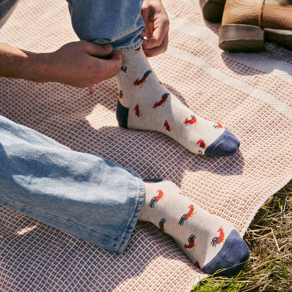 Socks that Save Roosters: Medium