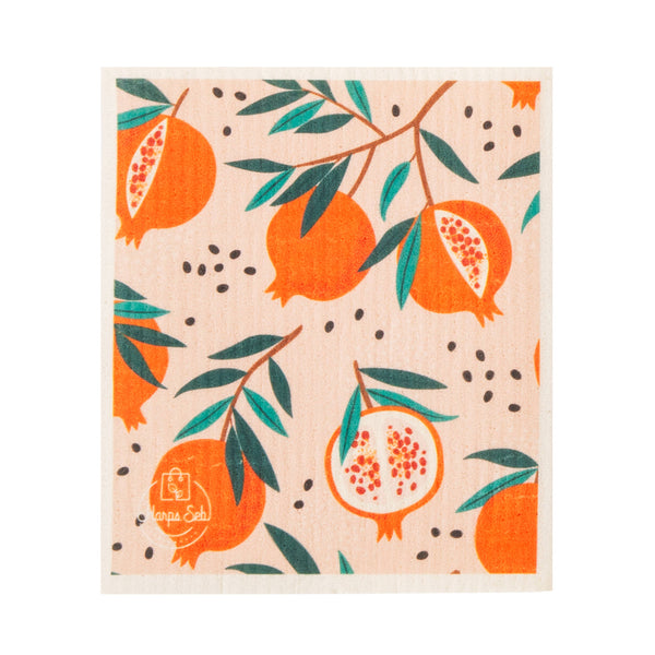 5 Pack - Lemon Kiss Swedish Dishcloth Set