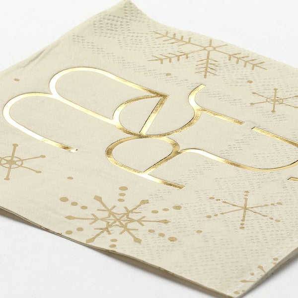 Merry Snowflakes Napkin