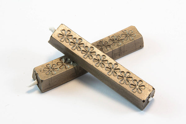 Short Wick Sealing Wax - Single Sticks: Platinum