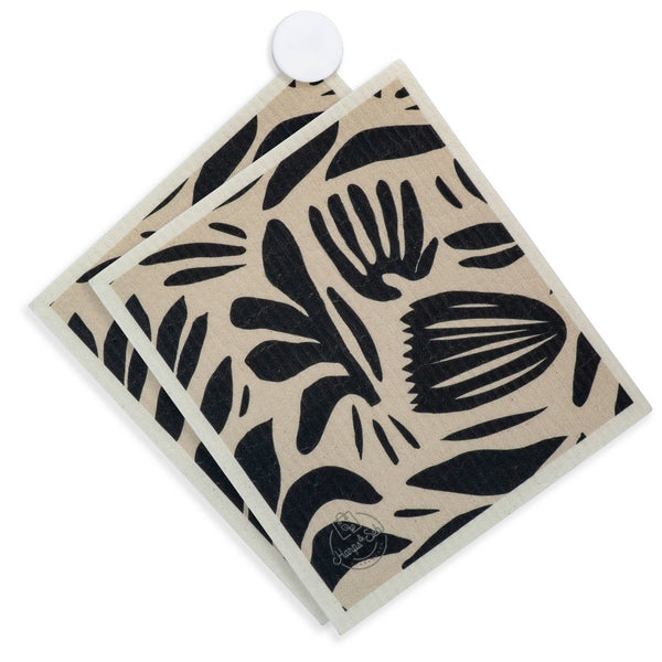 6 Pack - Color Me Bold Swedish Dishcloth Set