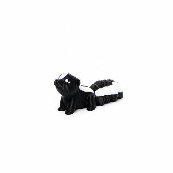 Skunk • Mini 3D Printed Articulated Animal • Flexi Animals • Pocket Pets • Pocket Pals • Desk Pets
