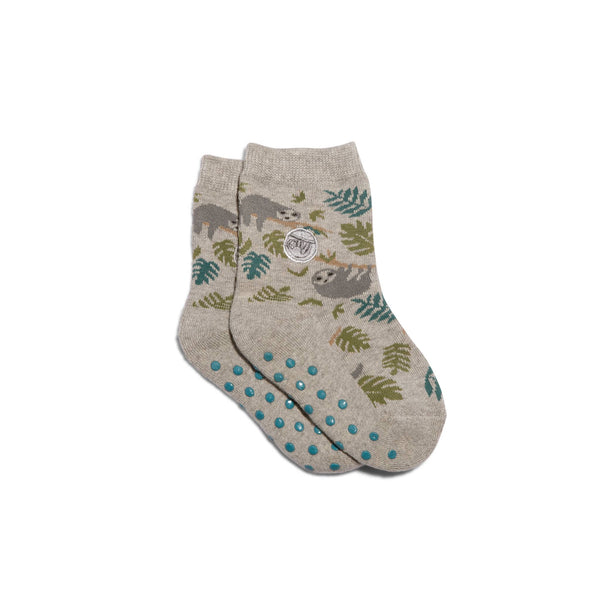 Kids Socks that Protect Sloths | Organic Cotton Kids Socks: Youth