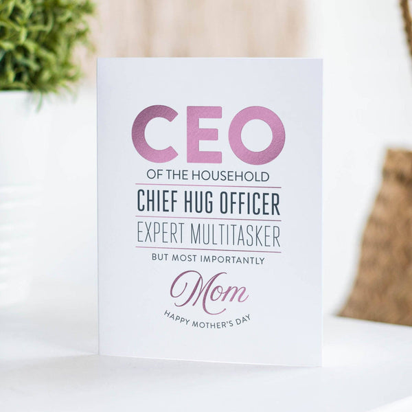CEO Mom - Mother's Day Card