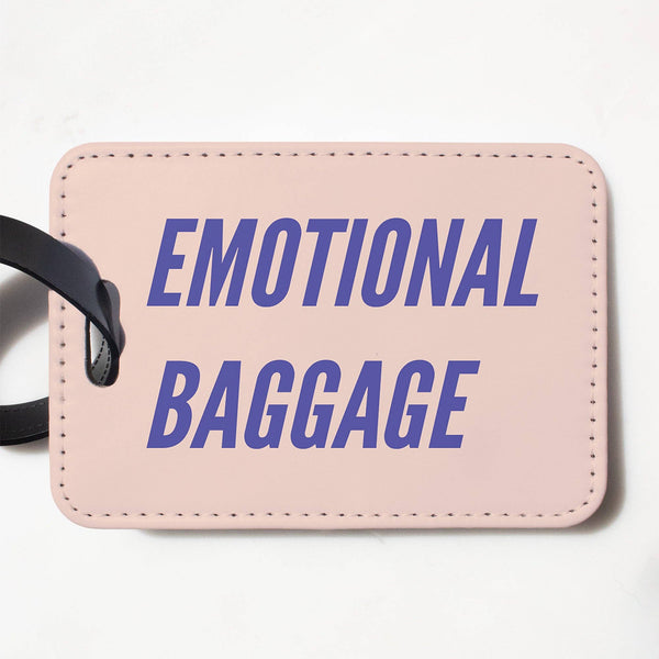 Emotional Baggage Funny Luggage Tag