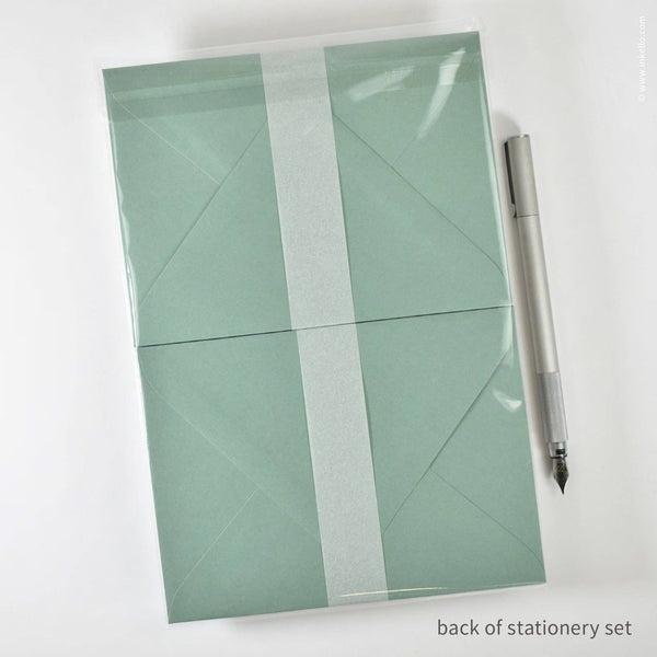 Stationery Set with Green Sprouting Plants (#472)