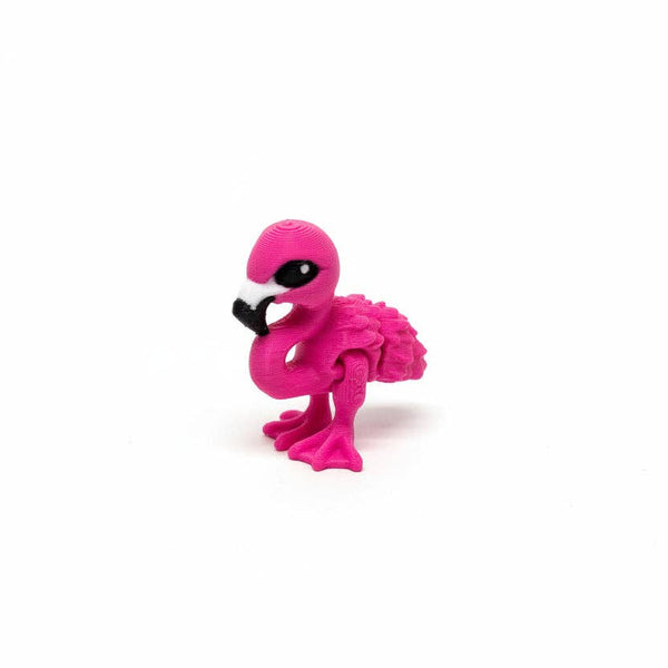 Flamingo • Mini 3D Printed Articulated Animal • Flexi Animals • Pocket Pets • Pocket Pals • Desk Pets*