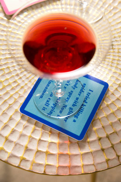 COASTER Left Unsaid | Funny Party Gift | Home Bar Decor