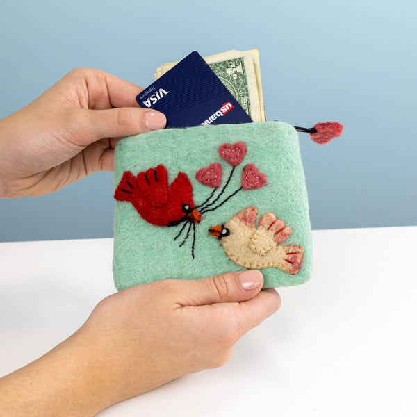 Love Cardinals Coinpurse