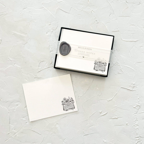 Flourish Typewriter Boxed Notes (Set of 6)