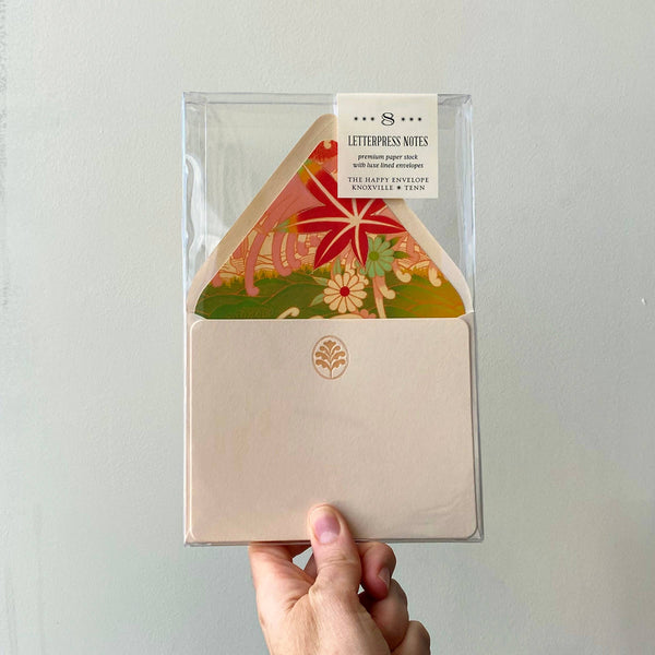 Joy! Kimono Letterpress Stationery Pack