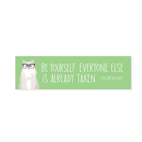 Oscar Wilde Be Yourself Quote - Bookmark