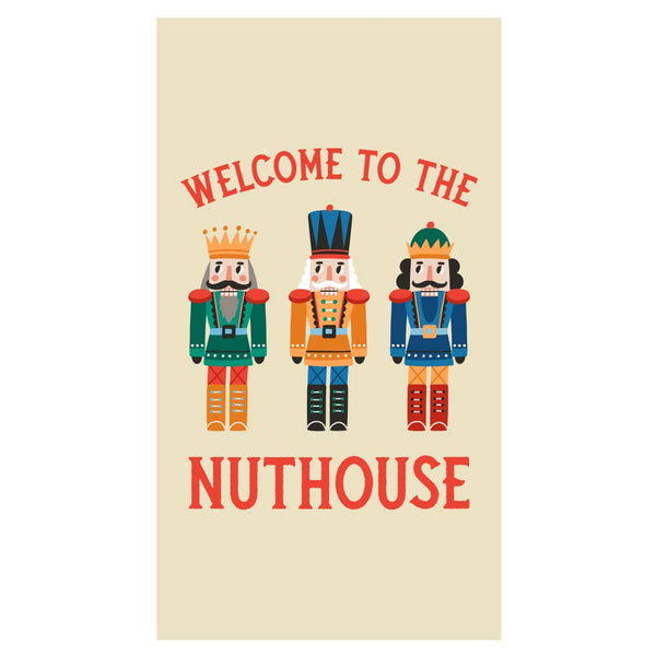 Funny Christmas Paper Guest Towels | Nuthouse - 16ct