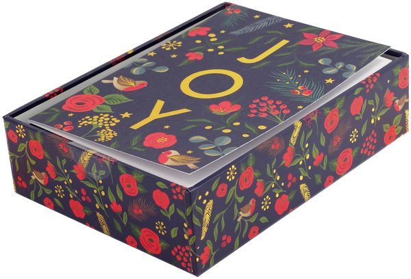 Joy Small Boxed Holiday Cards