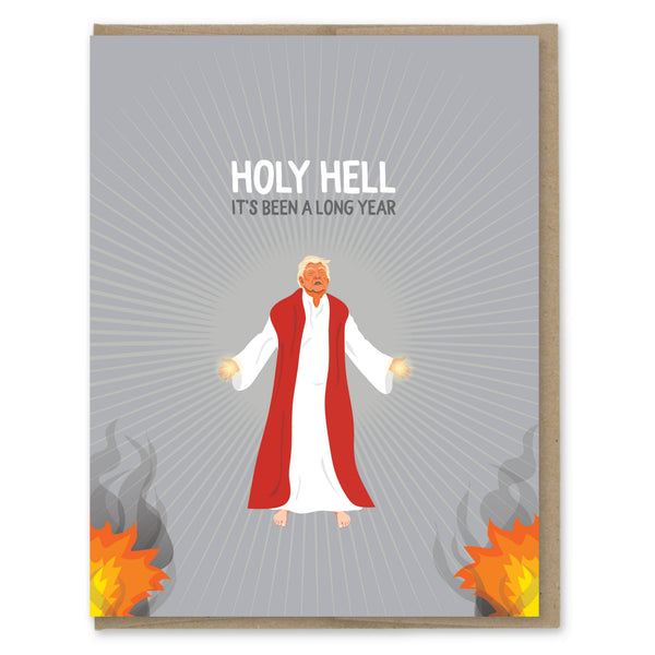 Holy Hell Trump "Dr" Long Year Card