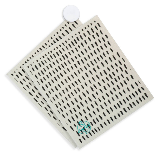 6 Pack - Color Me Bold Swedish Dishcloth Set