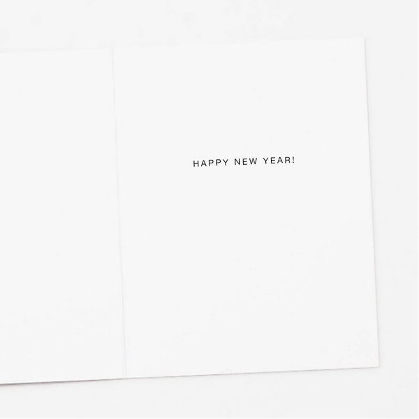 2025 Disco Raccoon - 
New Year Card (single or boxed): SINGLE