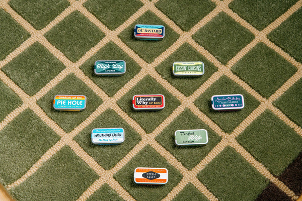 Moist Lip Balm | Funny Old School Tin