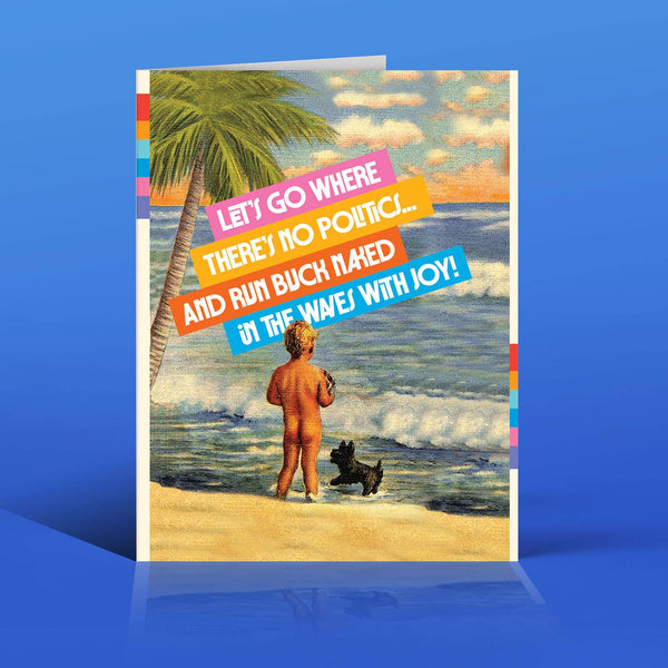 ISLAND LIFE! political card