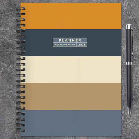 2025 Element Layers Medium Weekly Monthly Planner