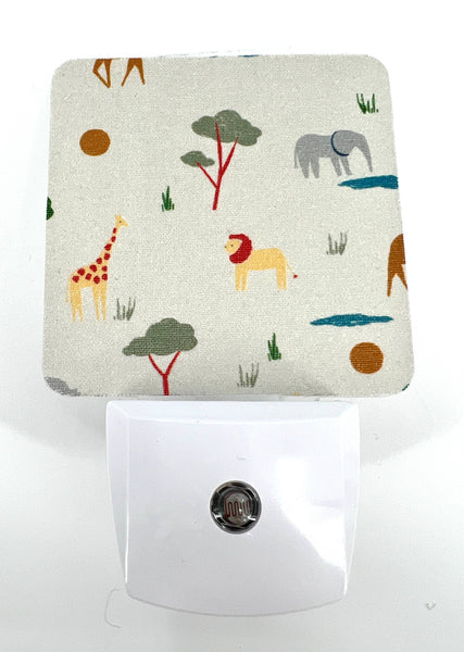 Safari Decorative LED Night Light Auto On/Off Home Nursery