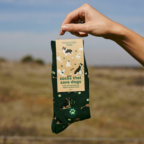 Socks that Save Dogs | Go Fetch - Gifts for Dog People: Medium