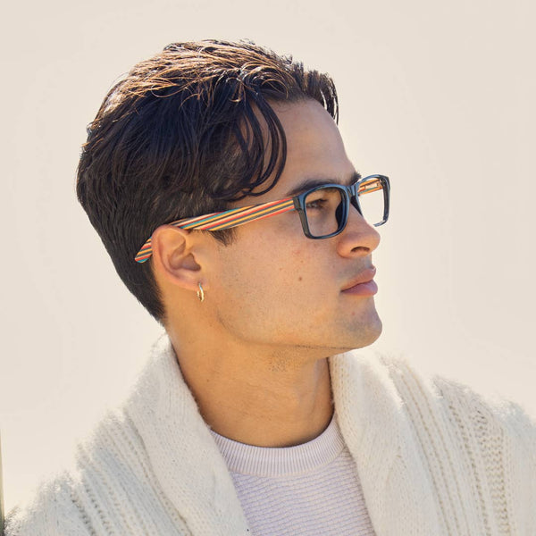 Aloha - Onyx / Rainbow Wood / Blue Light: 2.50