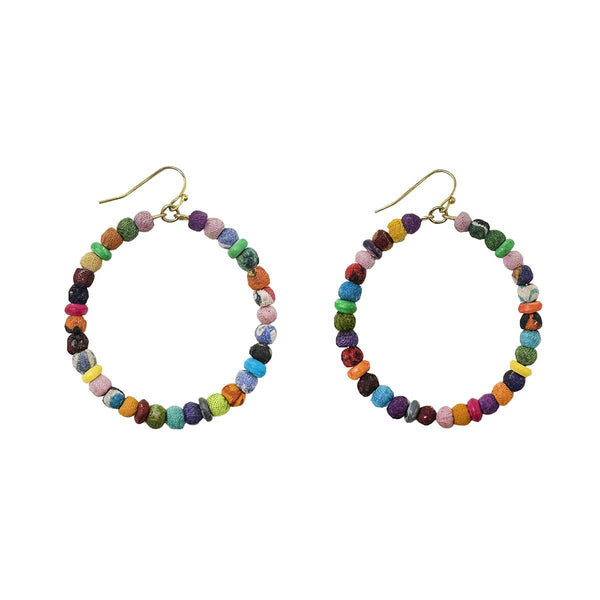 Kantha Milieu Color Hoops