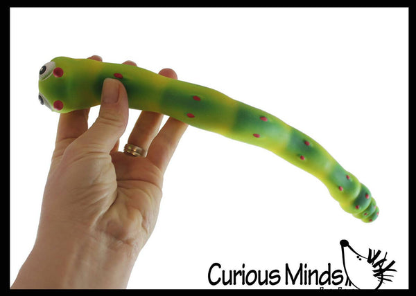 Sand Filled Stretchy Caterpillar Moldable Sensory, Stress