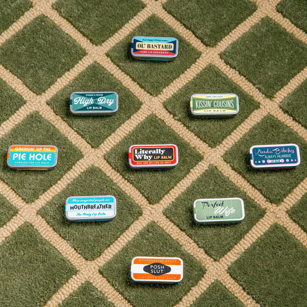 Salted Butter Creamy Lip Balm | Funny Old School Tin