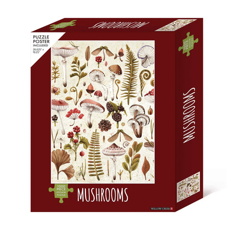 Mushrooms 1000-Piece Puzzle