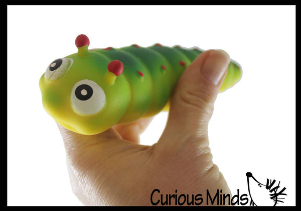 Sand Filled Stretchy Caterpillar Moldable Sensory, Stress