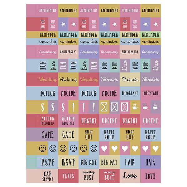 2026 Color Wave Medium Weekly Monthly Planner