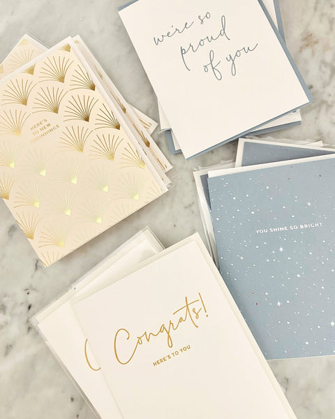 Here's To New Beginnings Graduation Retirement Greeting Card