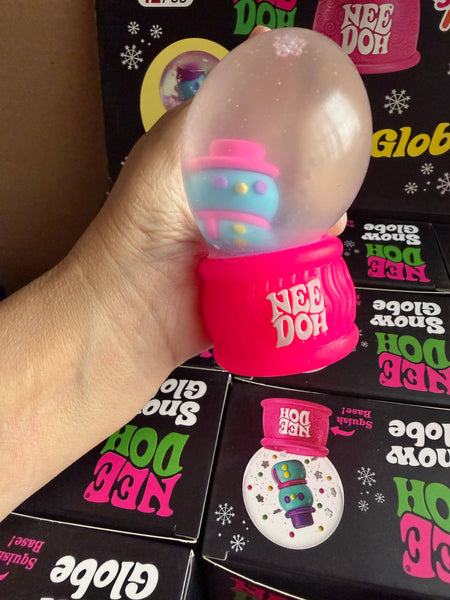 Christmas Light up Snow globe Squishy Nee Doh