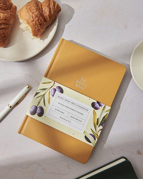 Recipe Journal: Mustard Yellow