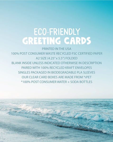 Dinner Until Death Skulls Card