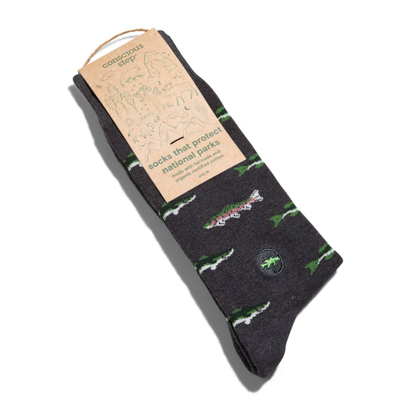 Socks that Protect National Parks | Fish - Outdoorsy Gifts: Medium