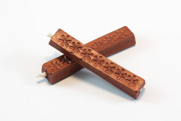 Short Wick Sealing Wax - Single Sticks: Holiday Green