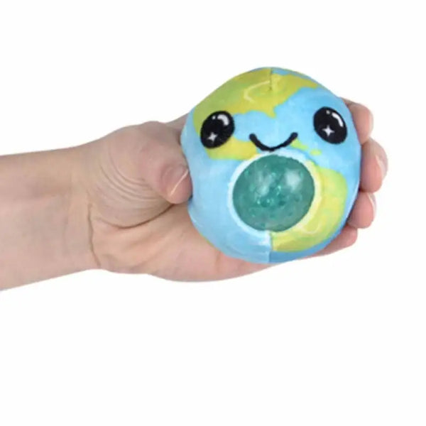 Assorted Squeezy Plush Bead Balls