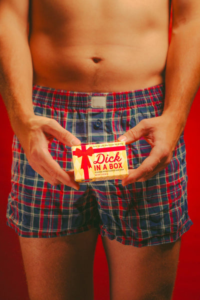 Dick in a Box Holiday Triple-Milled Boxed Soap | Christmas