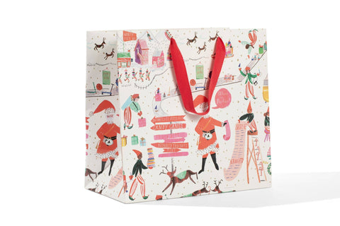 North Pole Headquarters Gift Bag: Large