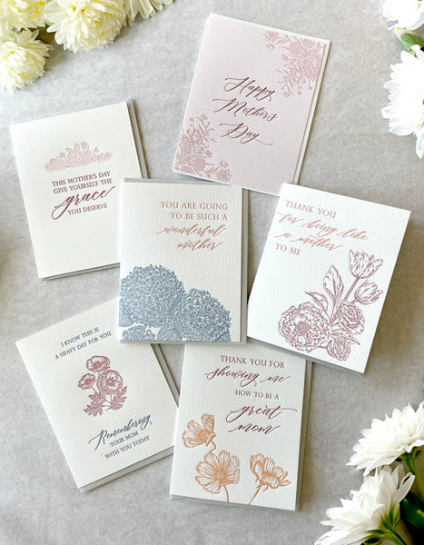 You Are Going To Be Such A Wonderful Mother Letterpress Card