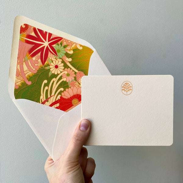 Joy! Kimono Letterpress Stationery Pack