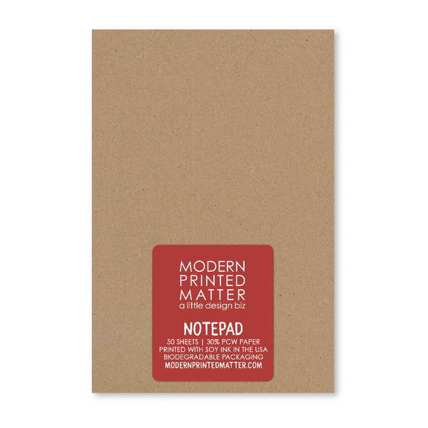 UFO Ant-Trump Wish List Notepad